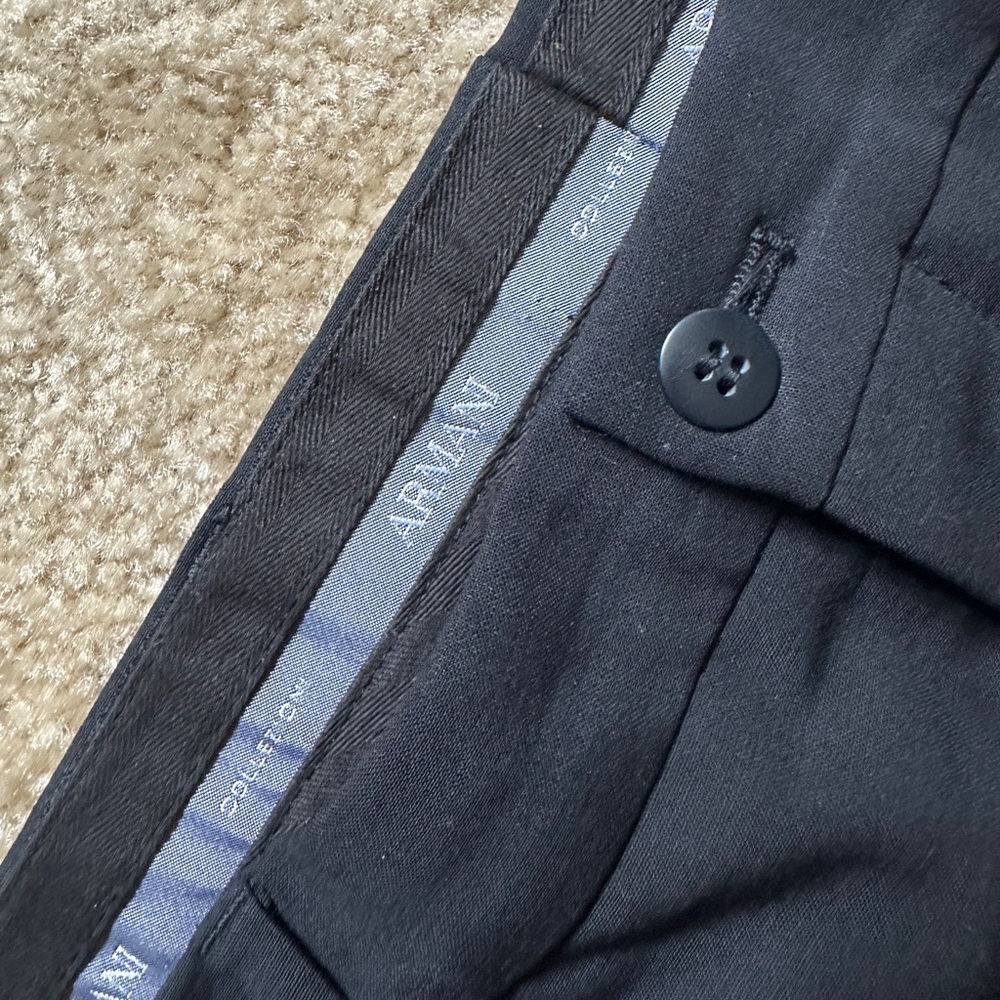 Armani Dress Pants | Black 36x30
